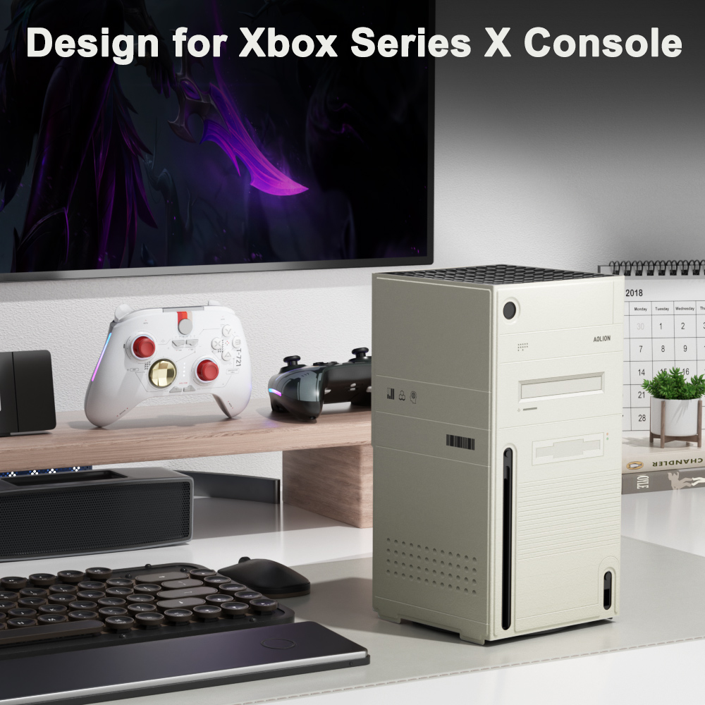 Desk Setup Xbox - AOLION สำหรับคอนโซลเอกซ์บอกซ์ฝาครอบป้องกันรอยขีดข่วนกันน้ำฝาครอบป้องกันซีรีส์ฝาครอบกันฝุ่นสำหรับคอนโซลเกม