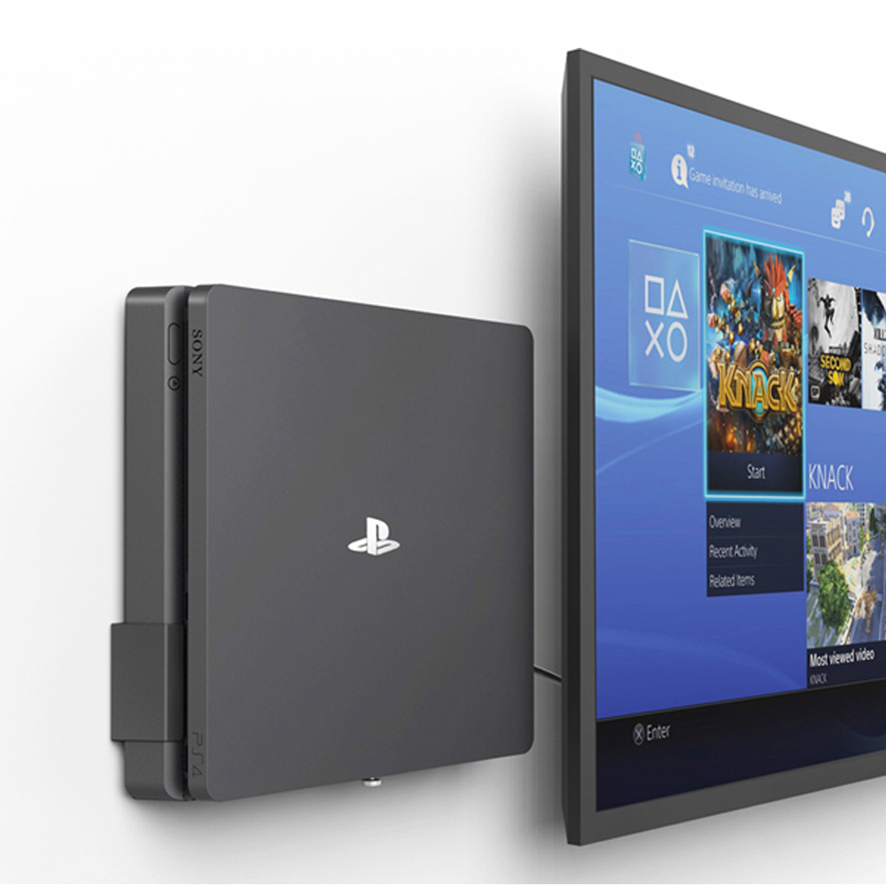 Desk Setup Xbox - Monzlteck Wall Mount สําหรับ PS4 Slim