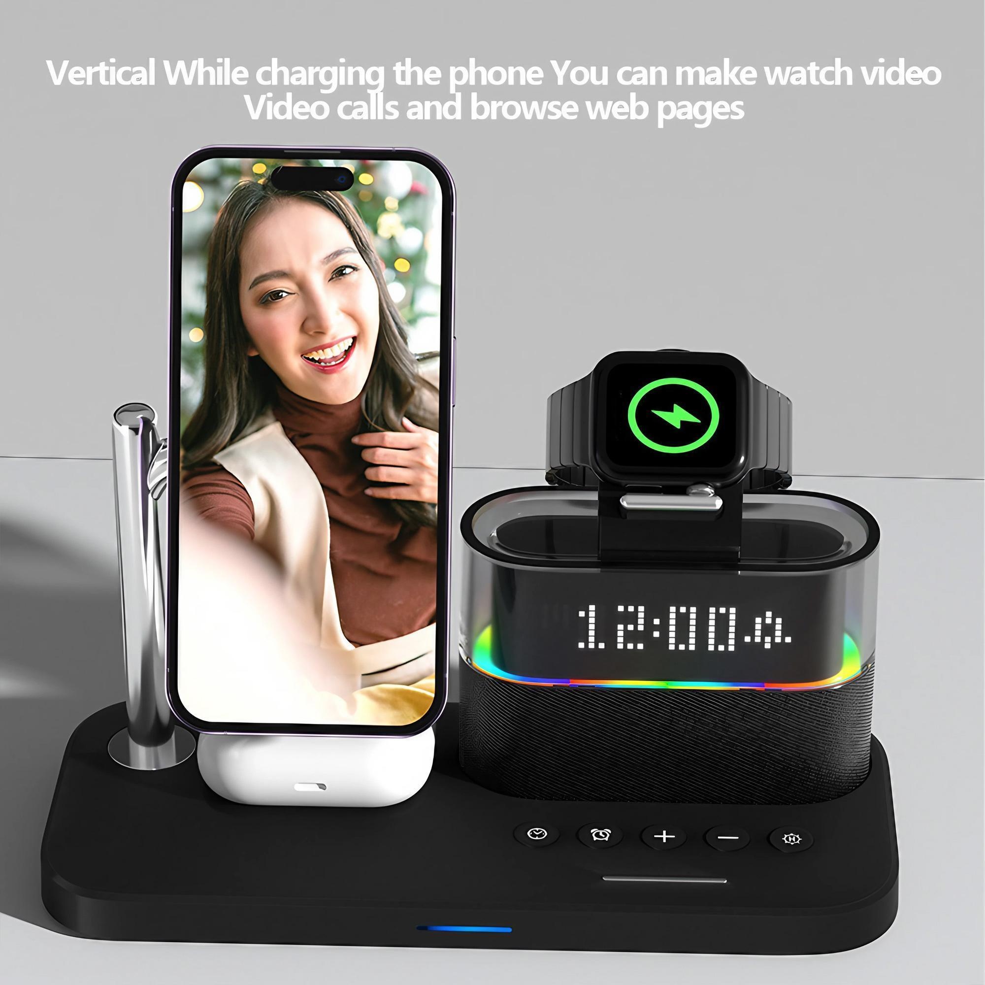 แท่นชาร์จไร้สายแม่เหล็กสำหรับโ - Desk Setup Home บทวิจารณ์และราคา