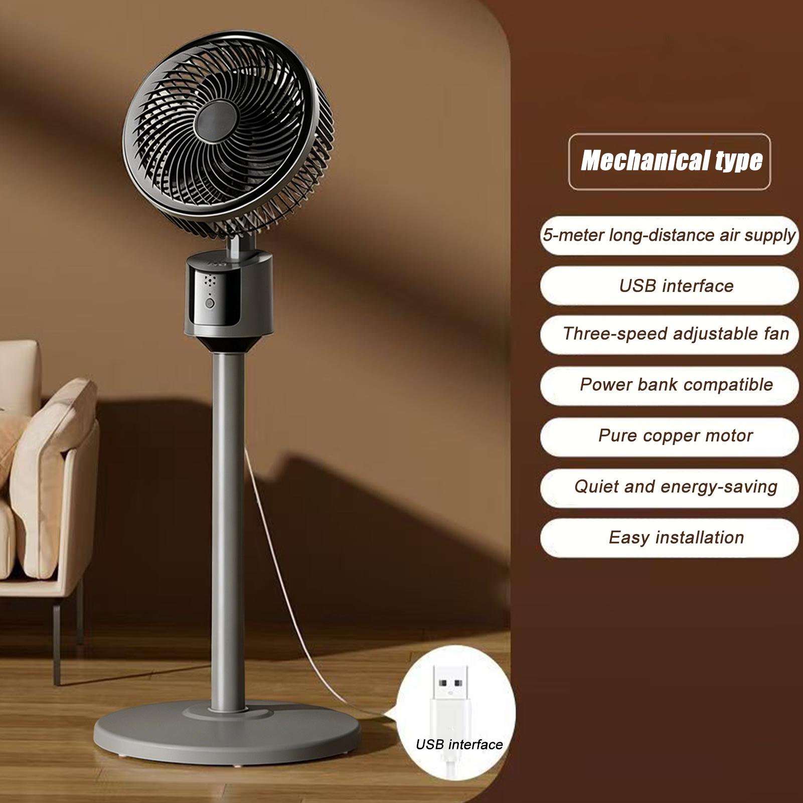 พัดลมพับได้แบบพกพา 3 ระดับความ - Desk Setup Home บทวิจารณ์และราคา