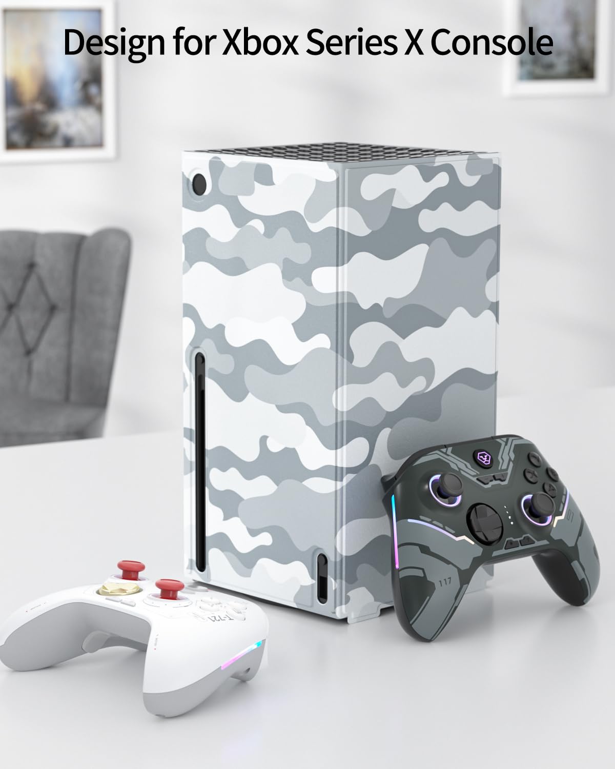 Aolion PU ชุดรูปลอกสําหรับ XBO - Desk Setup Xbox บทวิจารณ์และราคา