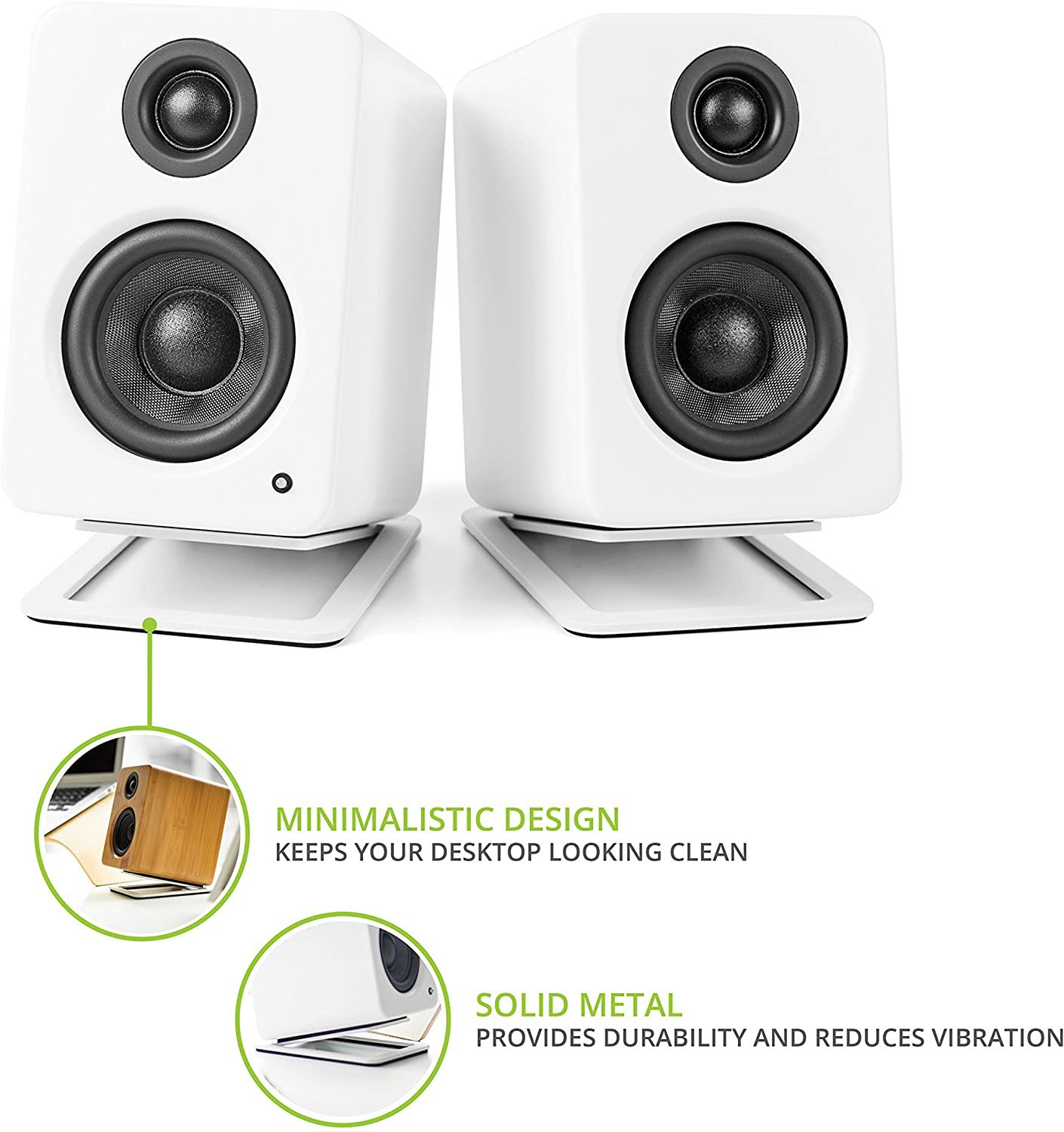 2pcs เดสก์ท็อปลําโพงสําหรับ Me - Speaker Desk Setup บทวิจารณ์และราคา