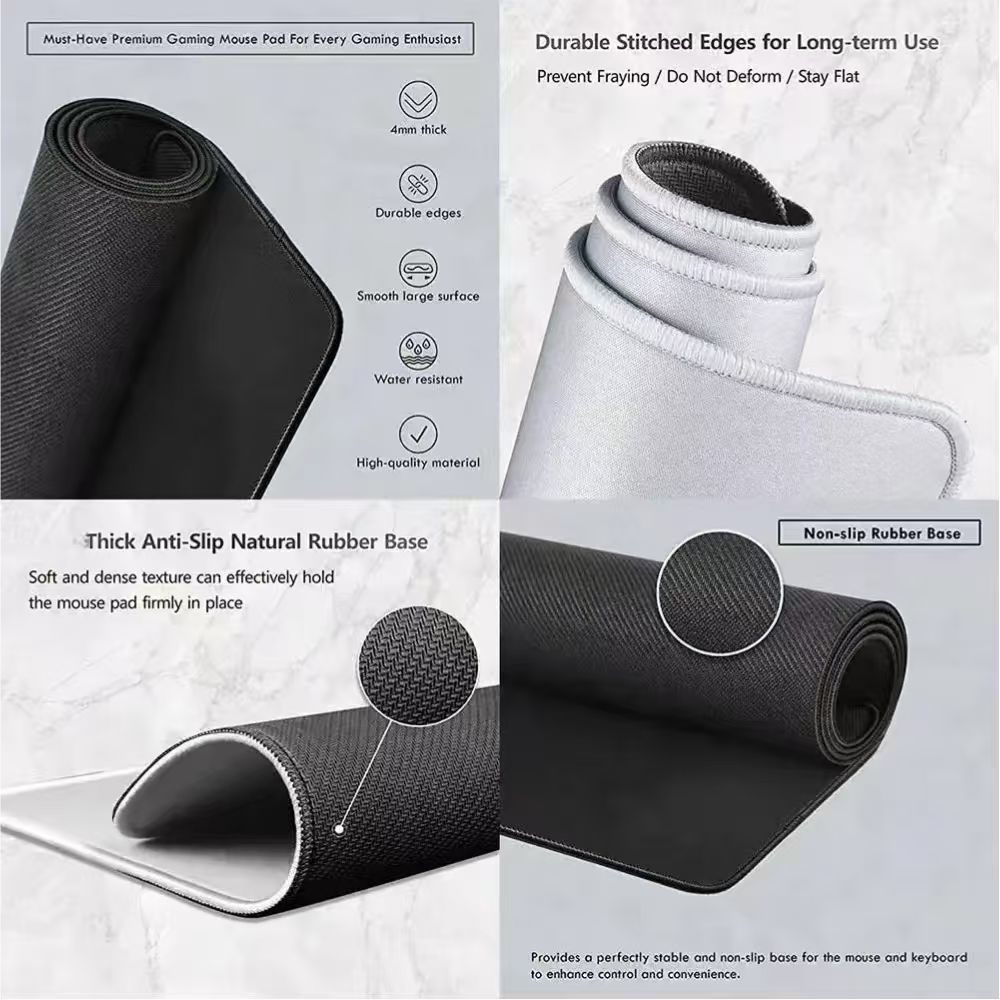 แผ่นรองเมาส์สไตล์ยุโรปสุดหรู ฐ - Rubber Mat Desk บทวิจารณ์และราคา