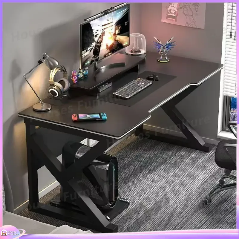 โต๊ะเกมมิ่งคาเฟ่เมทัลสีดำ โต๊ะ - Desk Setup For Gaming บทวิจารณ์และราคา