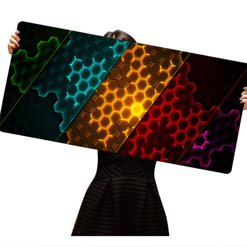 แผ่นรองเมาส์รุ่น Honeycomb ขนา - Rubber Mat Desk บทวิจารณ์และราคา