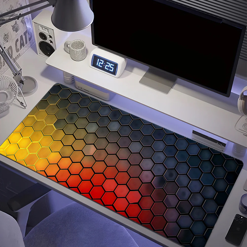 แผ่นรองเมาส์รุ่น Honeycomb ขนา - Rubber Mat Desk บทวิจารณ์และราคา