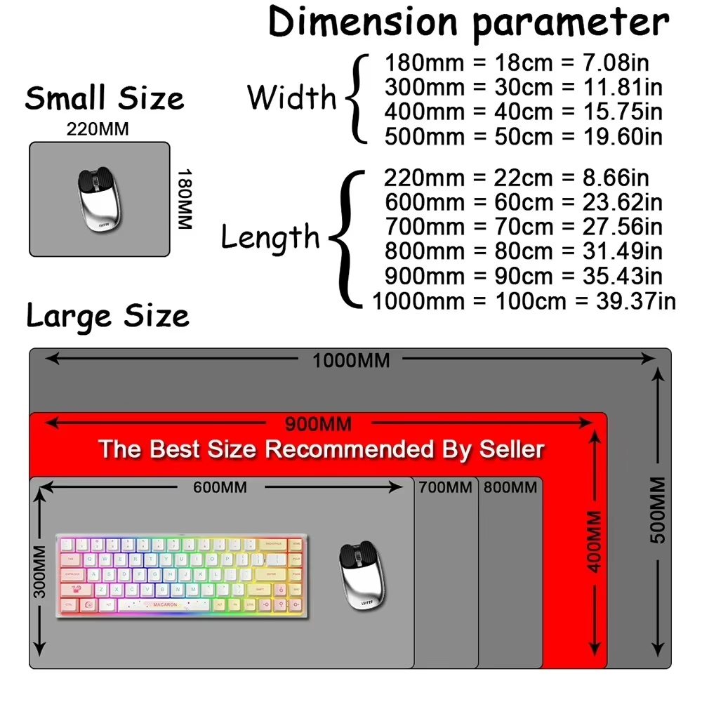 แผ่นรองเมาส์เกมมิ่งอนิเมะพิมพ์ - Rubber Mat Desk บทวิจารณ์และราคา