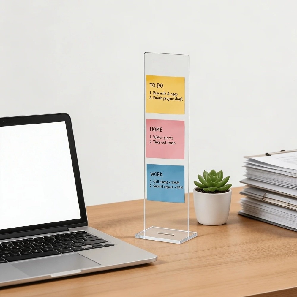 กระดานข้อความอะคริลิกทนทาน ที่ - Desk Setup Home บทวิจารณ์และราคา