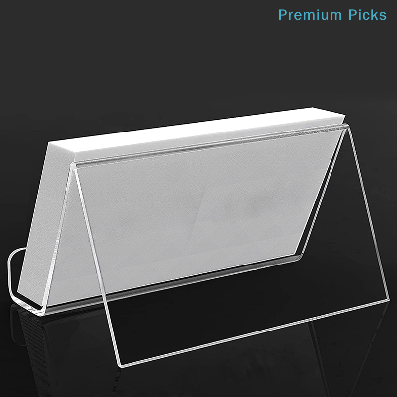 ที่วางนามบัตรอะคริลิกใสแบบพกพา - Desk Setup Shelf บทวิจารณ์และราคา