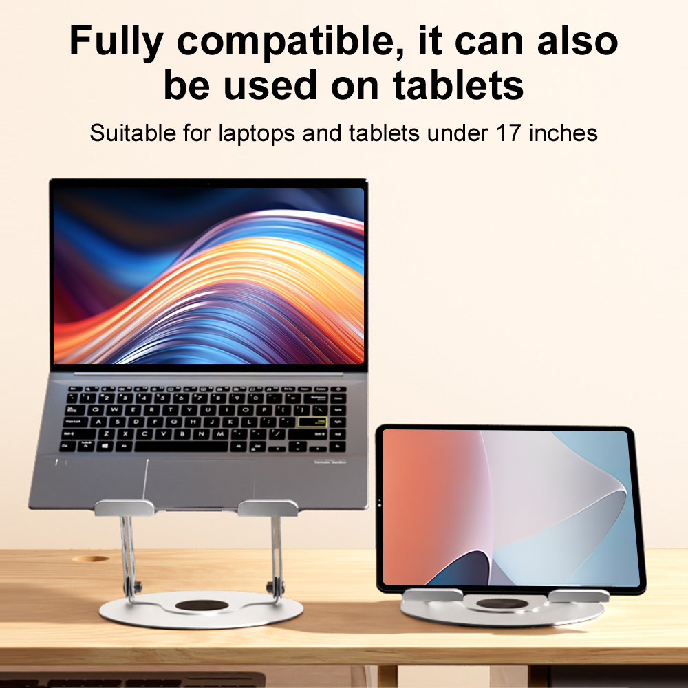 360 °   ขาตั้งแล็ปท็อปแบบหมุนไ - Desk Setup Home บทวิจารณ์และราคา