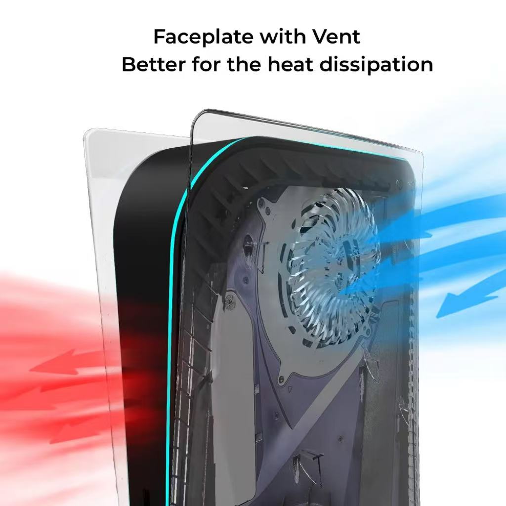 โปร่งใส Cooling Vent Shell Har - Desk Setup Xbox บทวิจารณ์และราคา