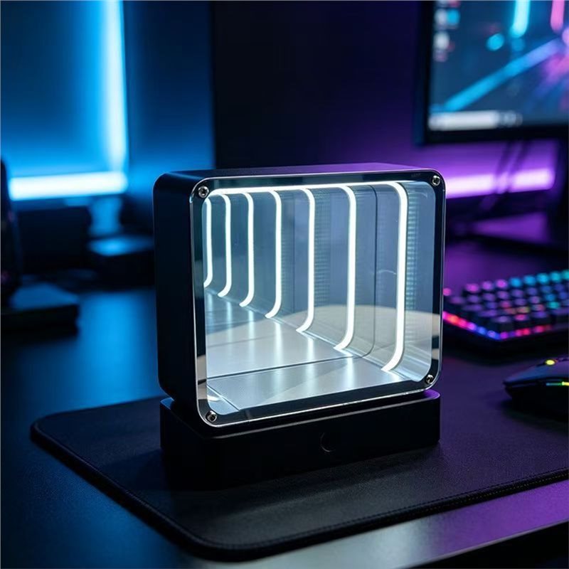 โคมไฟตั้งโต๊ะแบบสัมผัส รุ่น A0 - Desk Setup For Gaming บทวิจารณ์และราคา