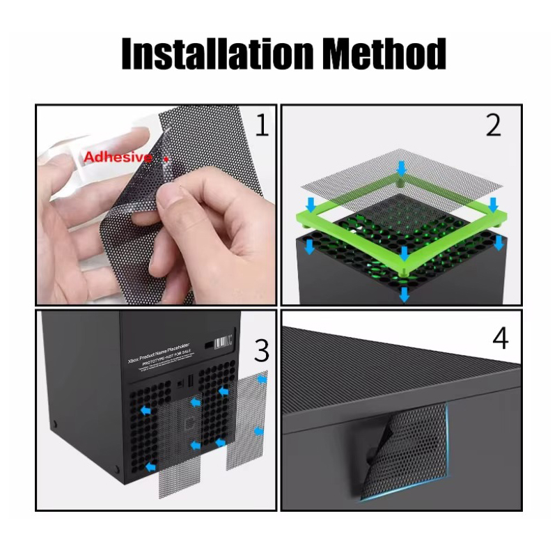 ป้องกันกรองฝุ่นสําหรับ Xbox Se - Desk Setup Xbox บทวิจารณ์และราคา