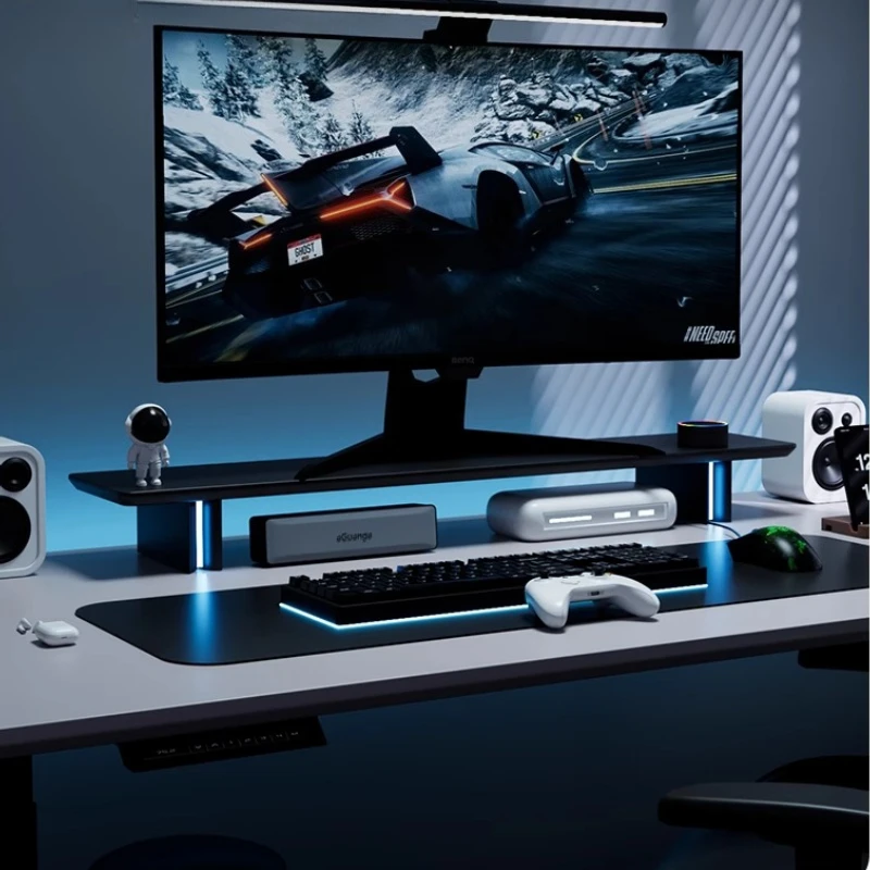 ขาตั้งจอ RGB แบบปรับระดับได้ ส - Desk Setup For 2 Laptops บทวิจารณ์และราคา