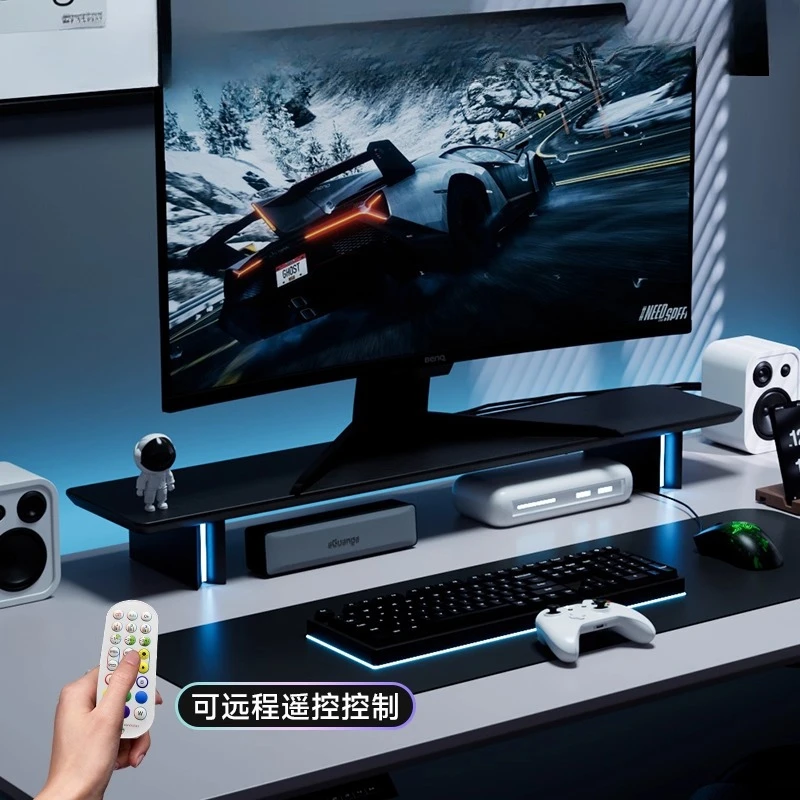 ขาตั้งจอ RGB แบบปรับระดับได้ ส - Desk Setup For 2 Laptops บทวิจารณ์และราคา