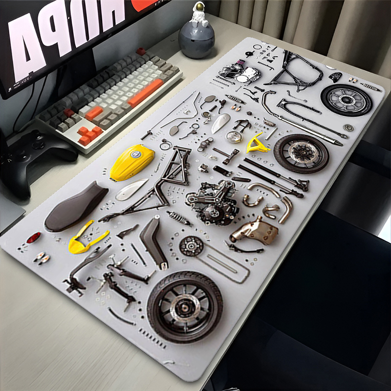 แผนภาพการถอดประกอบ แผ่นรองเมาส - Rubber Mat Desk บทวิจารณ์และราคา