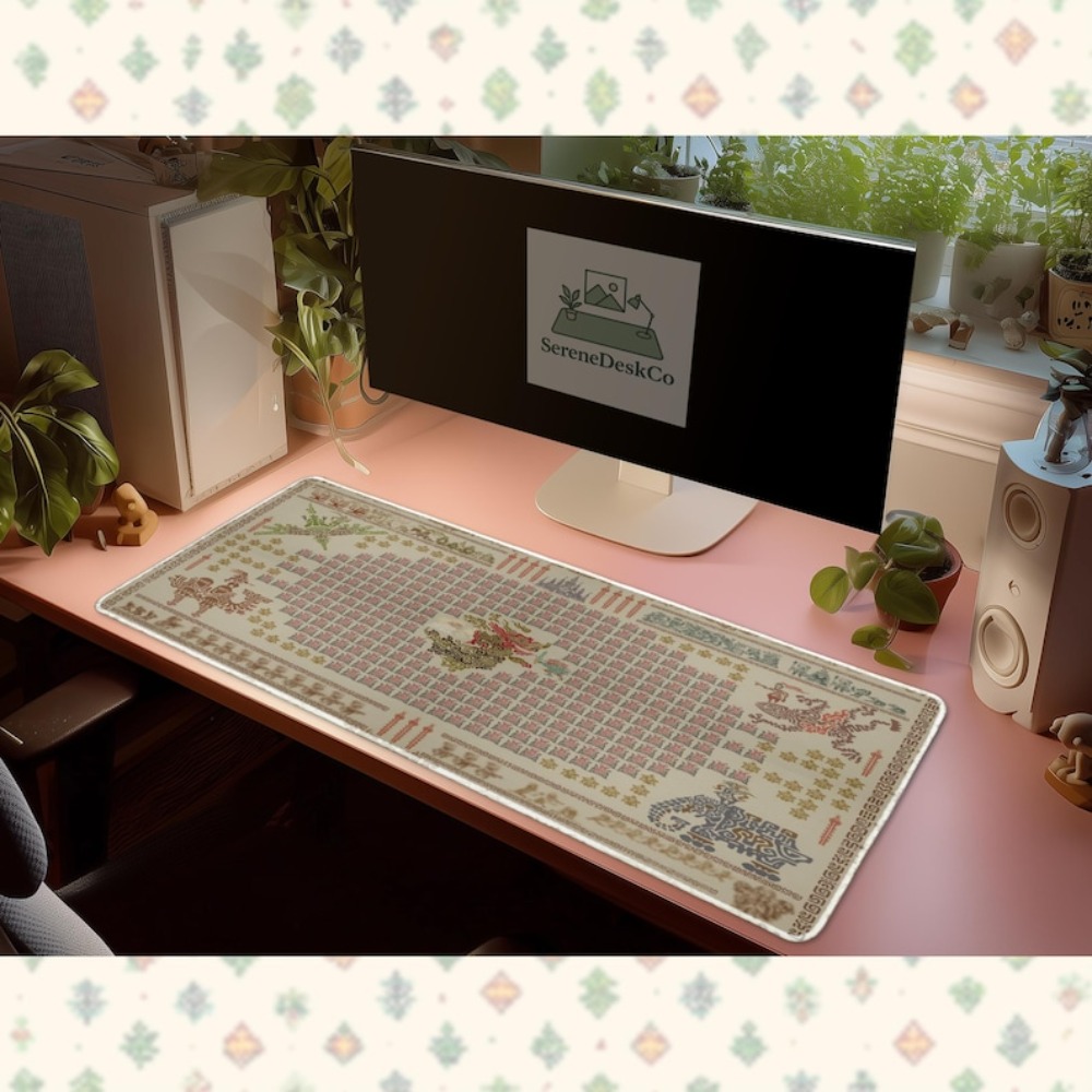 แผ่นรองเมาส์ลาย Breath of the  - Desk Setup Inspiration บทวิจารณ์และราคา