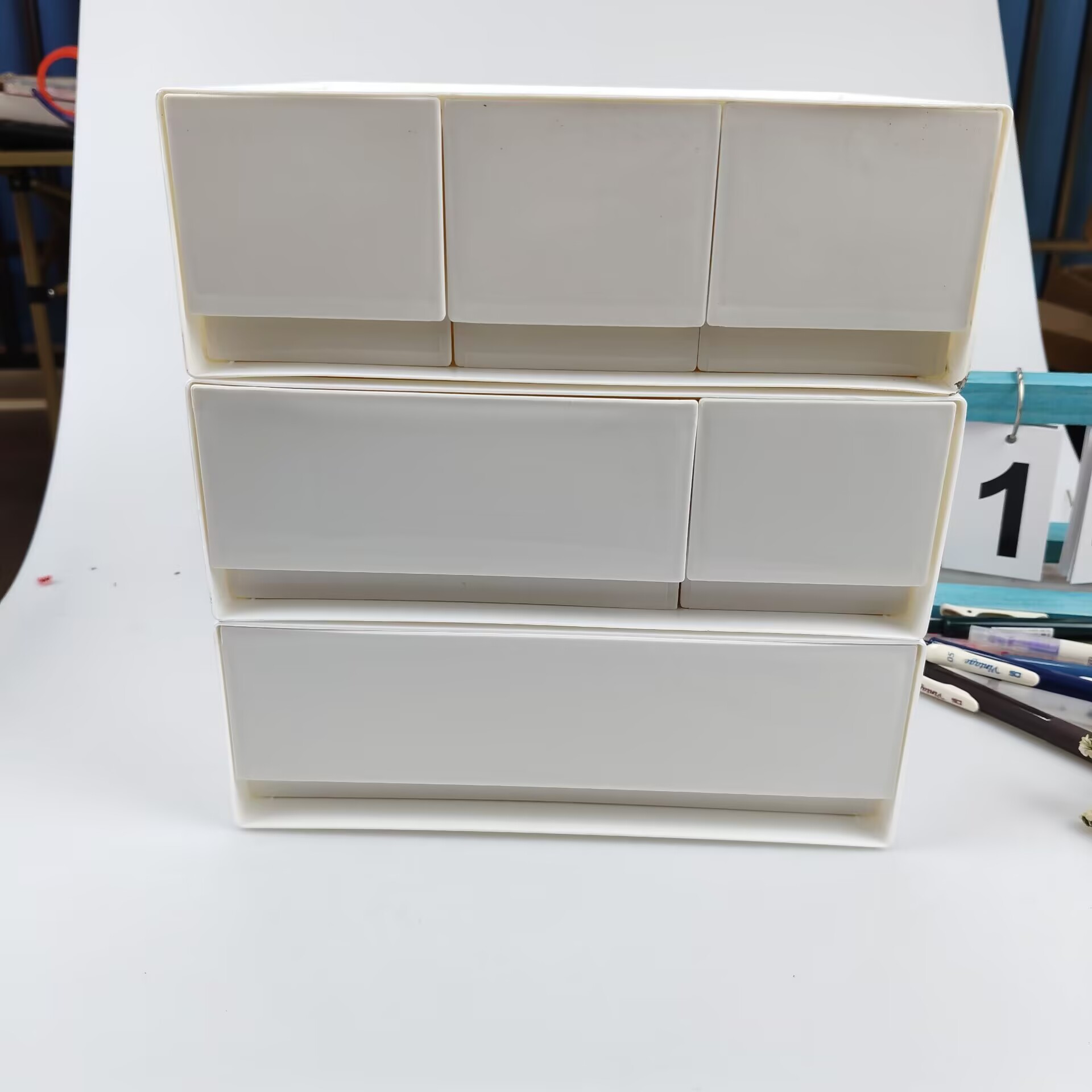 กล่องเก็บของบนโต๊ะ, ลิ้นชัก, ช - Desk Setup Shelf บทวิจารณ์และราคา