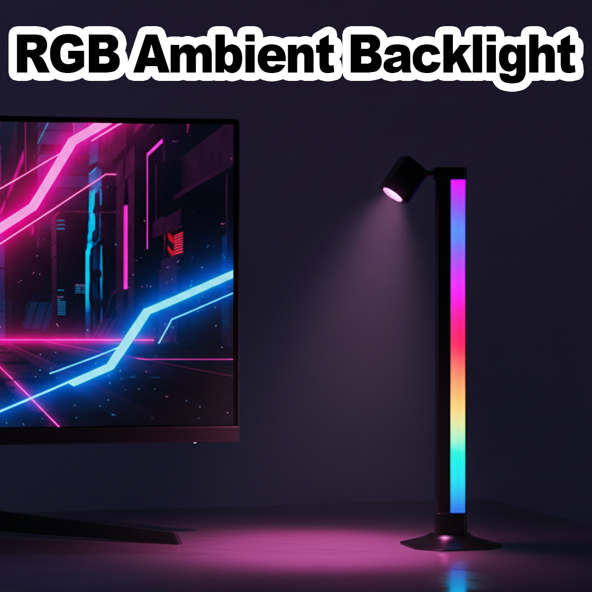 ไฟ LED RGB อัจฉริยะ ควบคุมผ่าน - Desk Setup For Gaming บทวิจารณ์และราคา