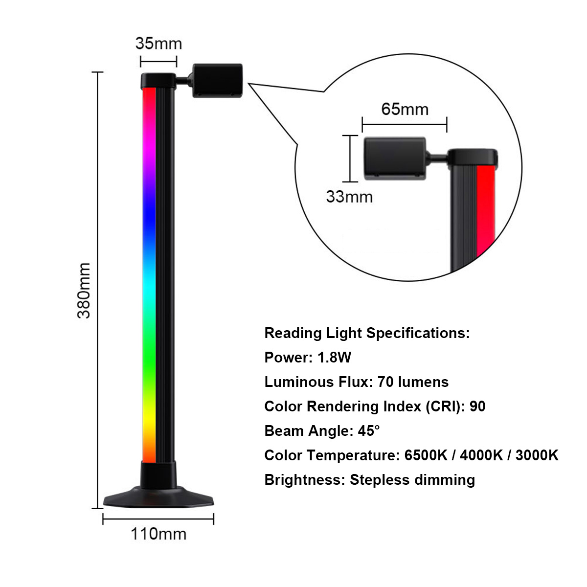 ไฟ LED RGB อัจฉริยะ ควบคุมผ่าน - Desk Setup For Gaming บทวิจารณ์และราคา