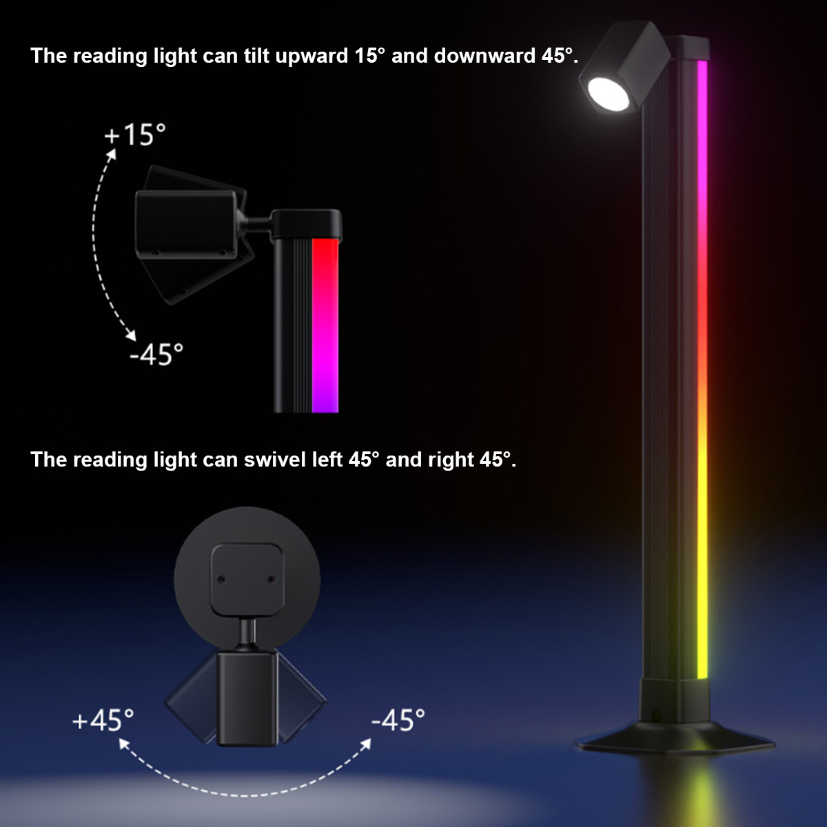 ไฟ LED RGB อัจฉริยะ ควบคุมผ่าน - Desk Setup For Gaming บทวิจารณ์และราคา